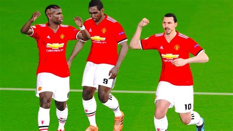 Manchester United vs PSG 5-0 (UEFA Champions League 2017 ...