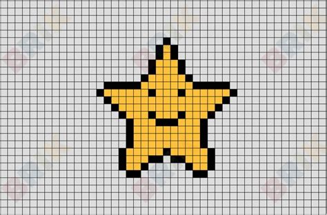 Star Pixel Art Pixel Art Pixel Art Design Lego Art