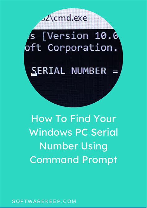 Howto Findwindowsserialnumber Pc Serialnumber Commandprompt