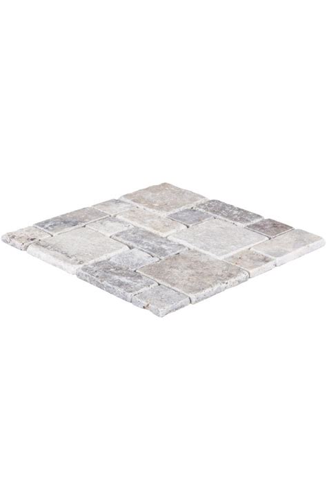 Flooring Tile Satori Silver Crescent 12 In X 12 In Honed Natural