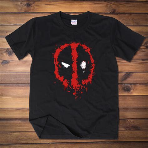 Marvel Deadpool Logo T Shirts Wishiny