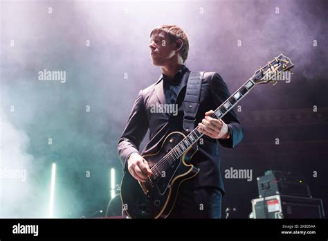 Paul Banks Of The American Rock Band Interpol Perform Live At Royal