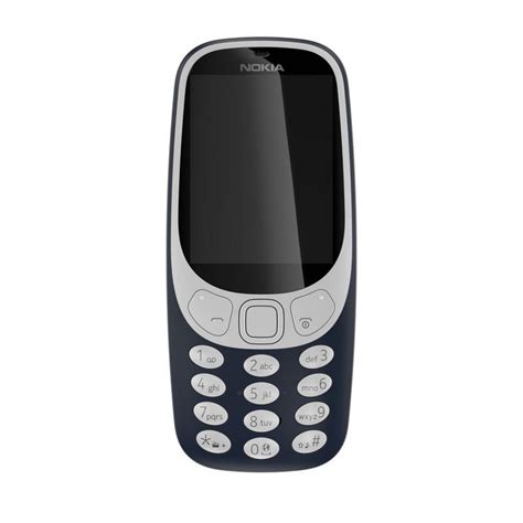Nokia Téléphone Portable Nokia 3310 Double Sim Bleu Pas Cher
