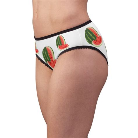 watermelon panties watermelon underwear briefs cotton etsy