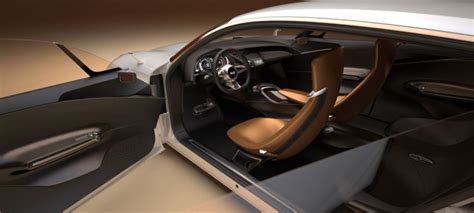 Interior, passenger space, and cargo. Kia GT Concept - Car Body Design
