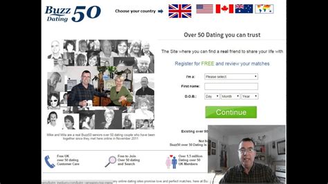 12 months £11.00 per exclusively for the over 50s. Dating over 50 for seniors - tips and advice - YouTube