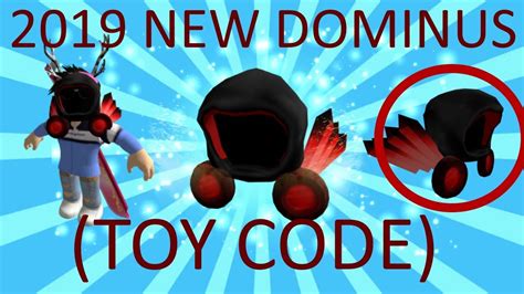You should make sure to redeem these as soon as possible because you'll never know when they could expire! ROBLOX NEW DOMINUS (2019 ROBLOX) BRAND NEW DOMINUS -- TOY ...