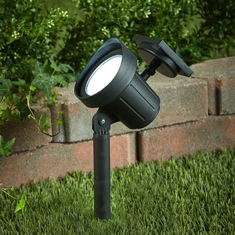 Large Outdoor Solar Spot Light Stake Outdoor Lighting Yard Accent