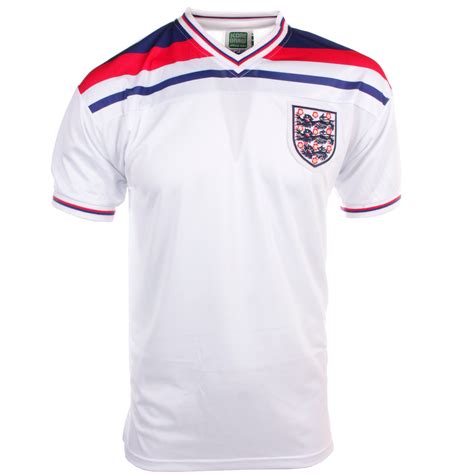England Football Shirt 1982 1982 Admiral England Football Jersey Top