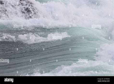 Waves Breaking On Rocks Stock Photo Alamy