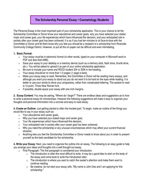 009 Academic Goal Essay Personal Goals Narrative On My Example And