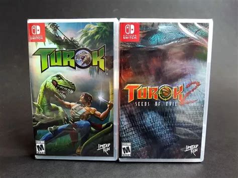 Turok Y Turok 2 Seeds Of Evil Limited Run Nintendo Switch Envío gratis