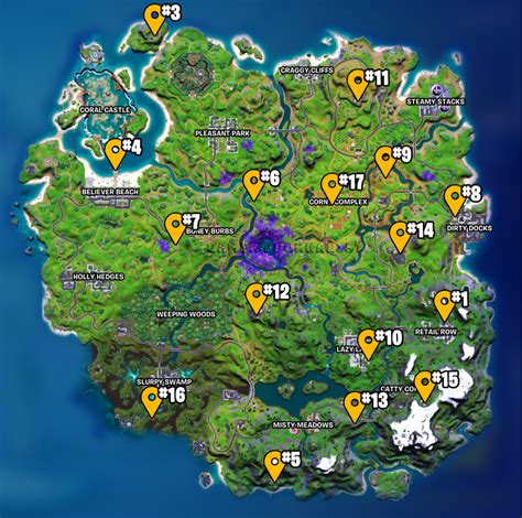 Fortnite Chapter 2 Season 7 Map Changes Battle Pass And More Gambaran