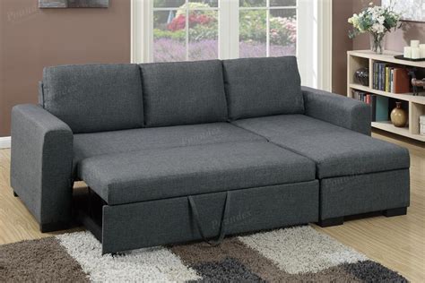 Grey Fabric Sectional Sofa Bed Steal A Sofa Furniture Outlet Los With Regard To Sectional Sofas That Turn Into Beds 
