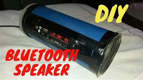 Diy Bluetooth Speaker Youtube