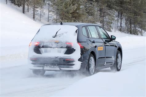Mysterious Volkswagen Tiguan Electric Crossover Test Mule Caught Testing
