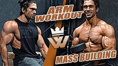 Arm Workout Bicep And Tricep Mass Building