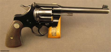 Pre War Colt Officers Model Target 22 Revolver