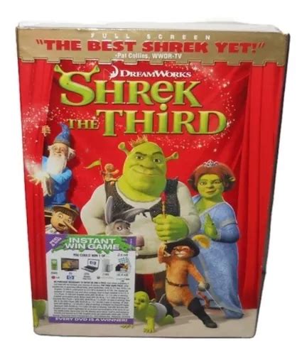 Shrek The Third Dvd Shrek 3 Dreamworks Region 1 En Venta En Tijuana