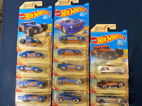 Hot Wheels Th Anniversary HW Race Team Car Set Lot Of EBay