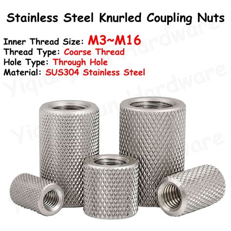 M3 M4 M5 M6 M8 M10 M12 M14 M16 Coarse Thread SUS304 Stainless Steel Extend Long