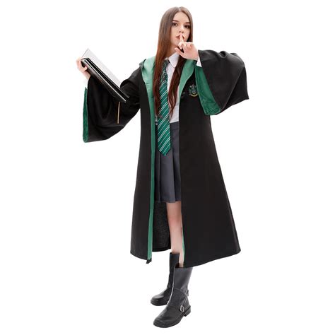 Harry Potter Weibliche Slytherin Robe Schuluniform Halloween Cosplay K