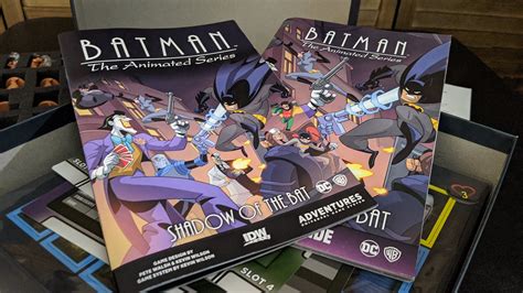 The New Batman The Animated Series Board Game Is A Big Box Of Bat Action