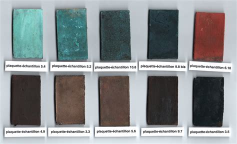 Antique Bronze Color Chart