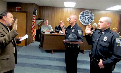 Two New Police Officers Take Oaths News