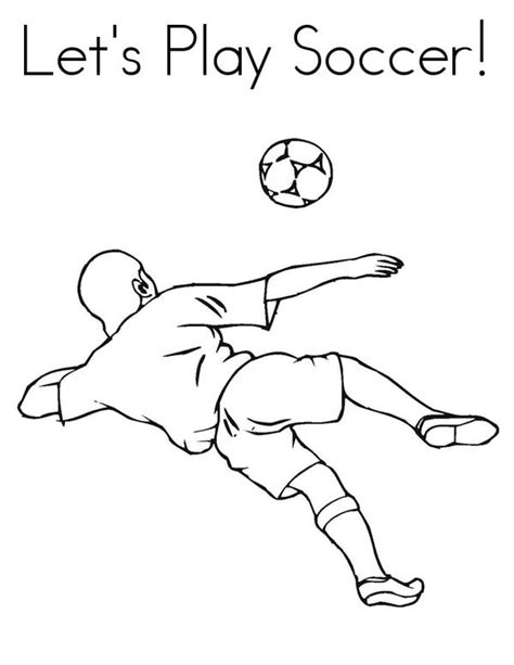 Search through 623,989 free printable colorings. A Soccer Player Doing A Direct Shoot To The Goalie ...