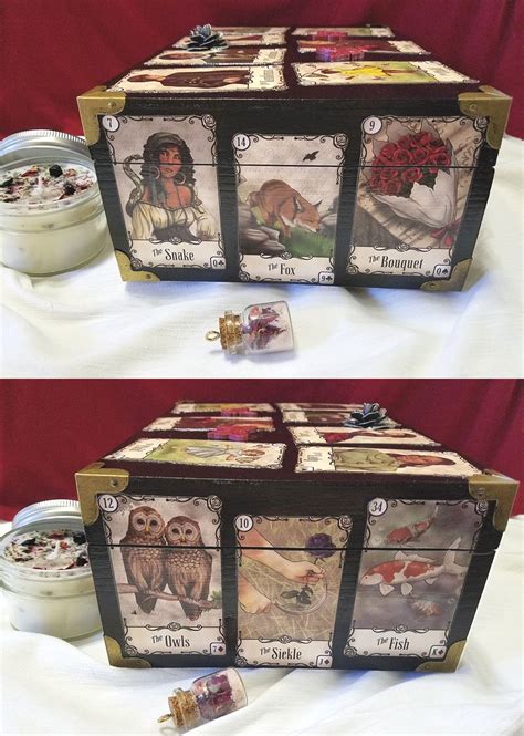 Lhkj 78 tarot cards set with colorful box,tarot rider waite tarot deck,universal vintage divination future telling game card set,fate forecasting cards game set 4.6 out of 5 stars 346 £12.49 £ 12. Pin on Our Handmade Tarot Card Boxes-Etsy