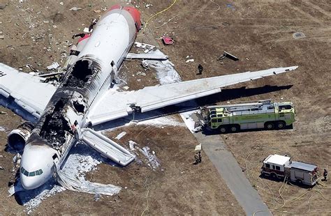 Asiana Airlines Jet Crashes At San Francisco International Airport