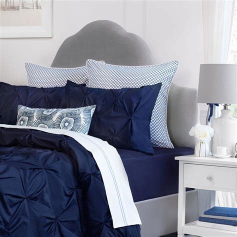Enjoy free shipping on most stuff, even big stuff. Navy Blue Valencia Pintuck Duvet Cover-Twin/Twin XL ...