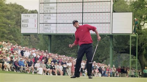 Tiger Woods Masters 1997 Youtube