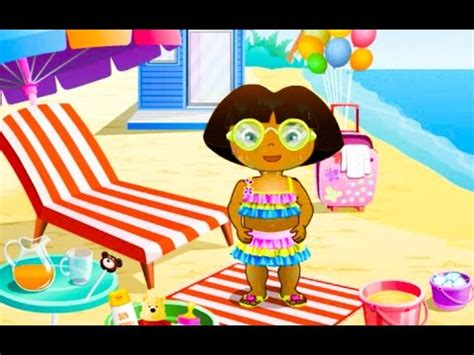 Dora At Beach Episode Dora The Explorer Full Episodes Cartoon Game