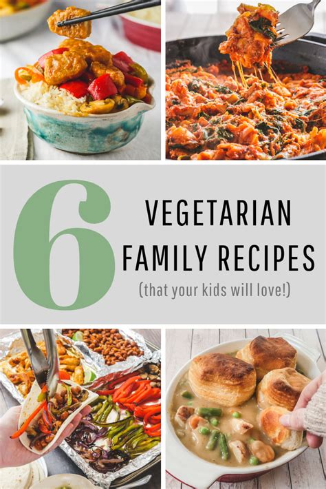 6 Vegetarian Family Recipes Your Kids Will Love | Sweet ...