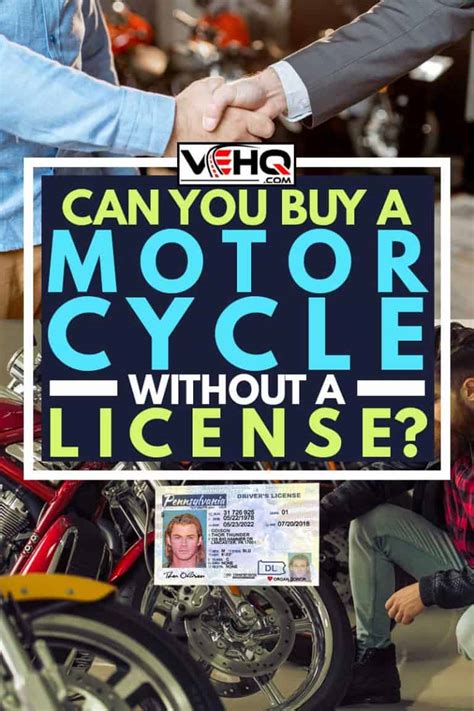 Never crashed and did just fine i did crash it 4 months later trying to ride on the tank and wheelie going down the interstate. Can You Buy a Motorcycle Without a License? - Vehicle HQ