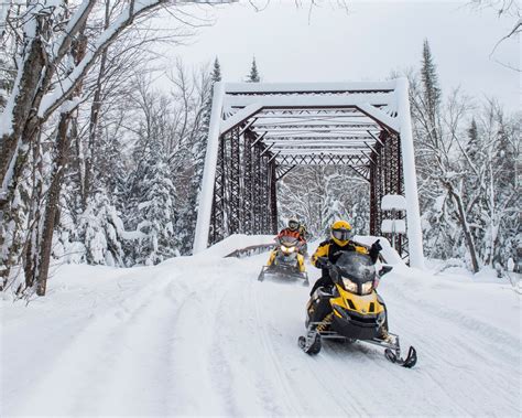 25 Hour Guided Snowmobile Tour