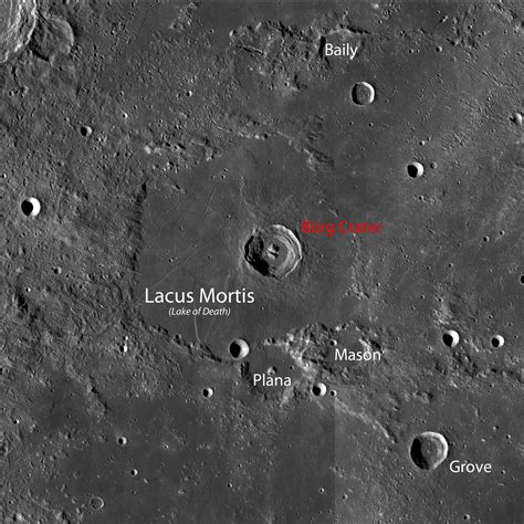 A Gathering In Lacus Mortis Lunar Reconnaissance Orbiter