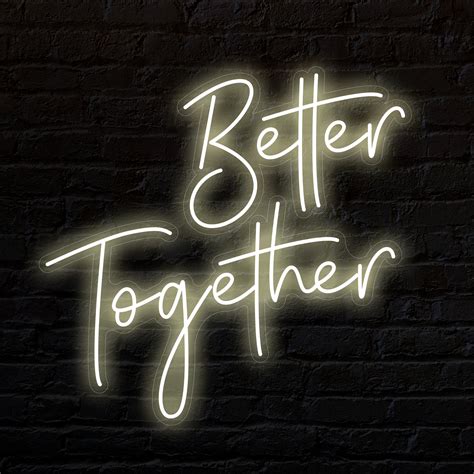 Better Together Neon Sign - Large - Little Pineapple Neon