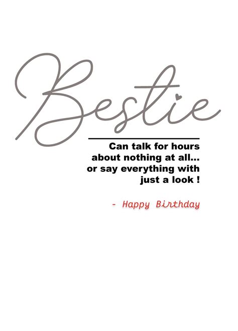 Happy Birthday To My Bestie Card Ubicaciondepersonascdmxgobmx