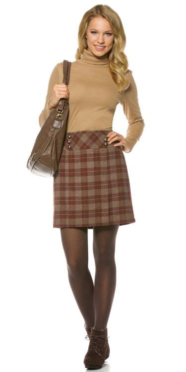 Greyship Miniskirt Outfits Tights Outfits Tartan Skirt Outfit