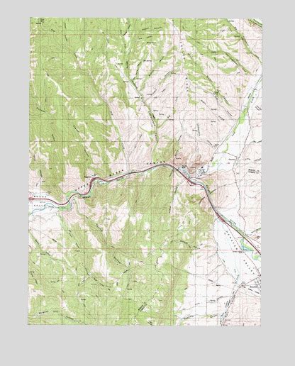 Devils Slide Ut Topographic Map Topoquest