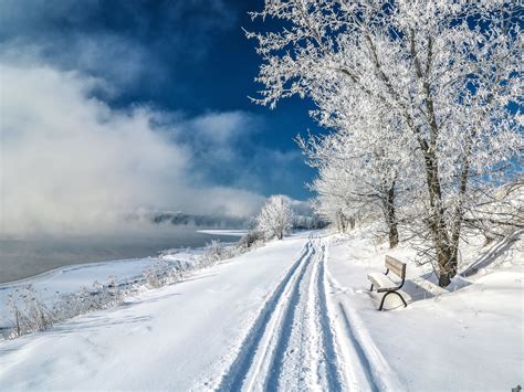 Winter Snow Landscape Nature Wallpapers Hd Desktop