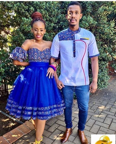 Stunning Seshoeshoe Patterns 2020 Most Beautiful Materials Shweshwe Dresses Couples African