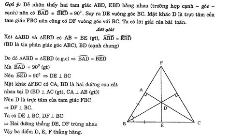 Câu 1 cho tam giác ABC góc B góc C Tia phân giác của góc của góc B