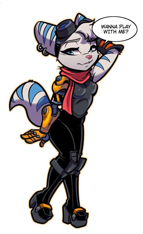 Lombax Girl Ratchet And Clank Furry Art Anime Furry Character Art