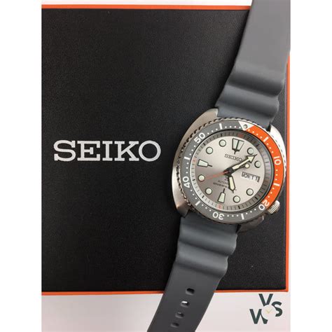 Seiko Prospex Limited Edition Dawn Grey Turtle Srpd01k1 Vintage Watch