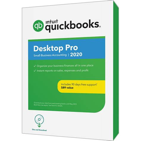 Quickbooks Desktop Pro 2020 With 90 Days Free Support Pc Disc