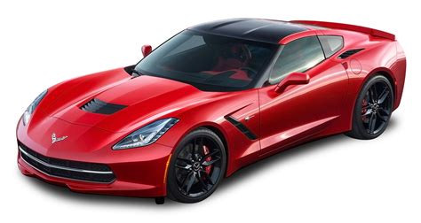 Red Chevrolet Corvette Stingray Top View Car Png Image Purepng Free